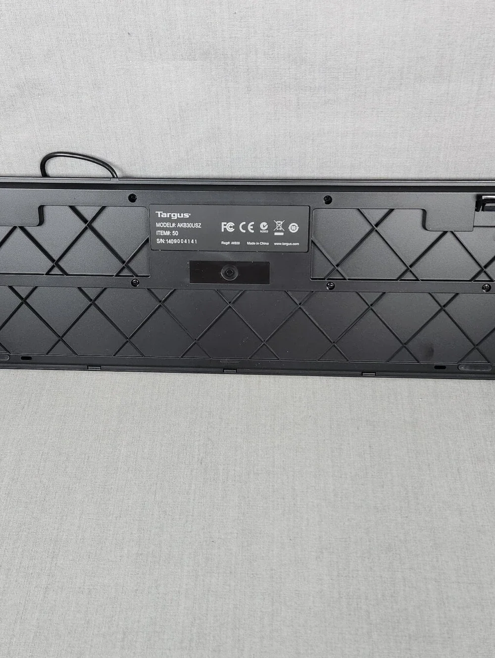 Targus USB Wired Keyboard Standard Size Black AKB30US New BUS0067 With Box